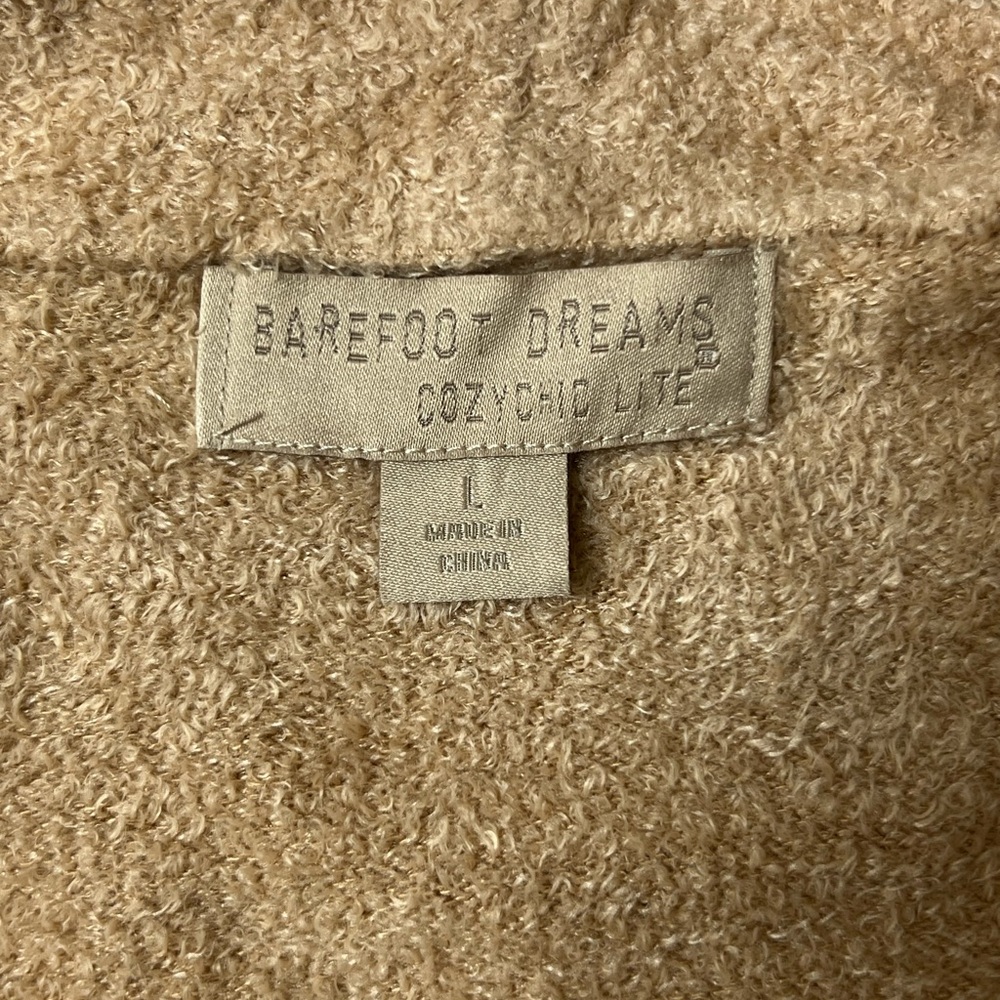 Barefoot Dreams Cozy Tan Cardigan - Picture 4 of 7